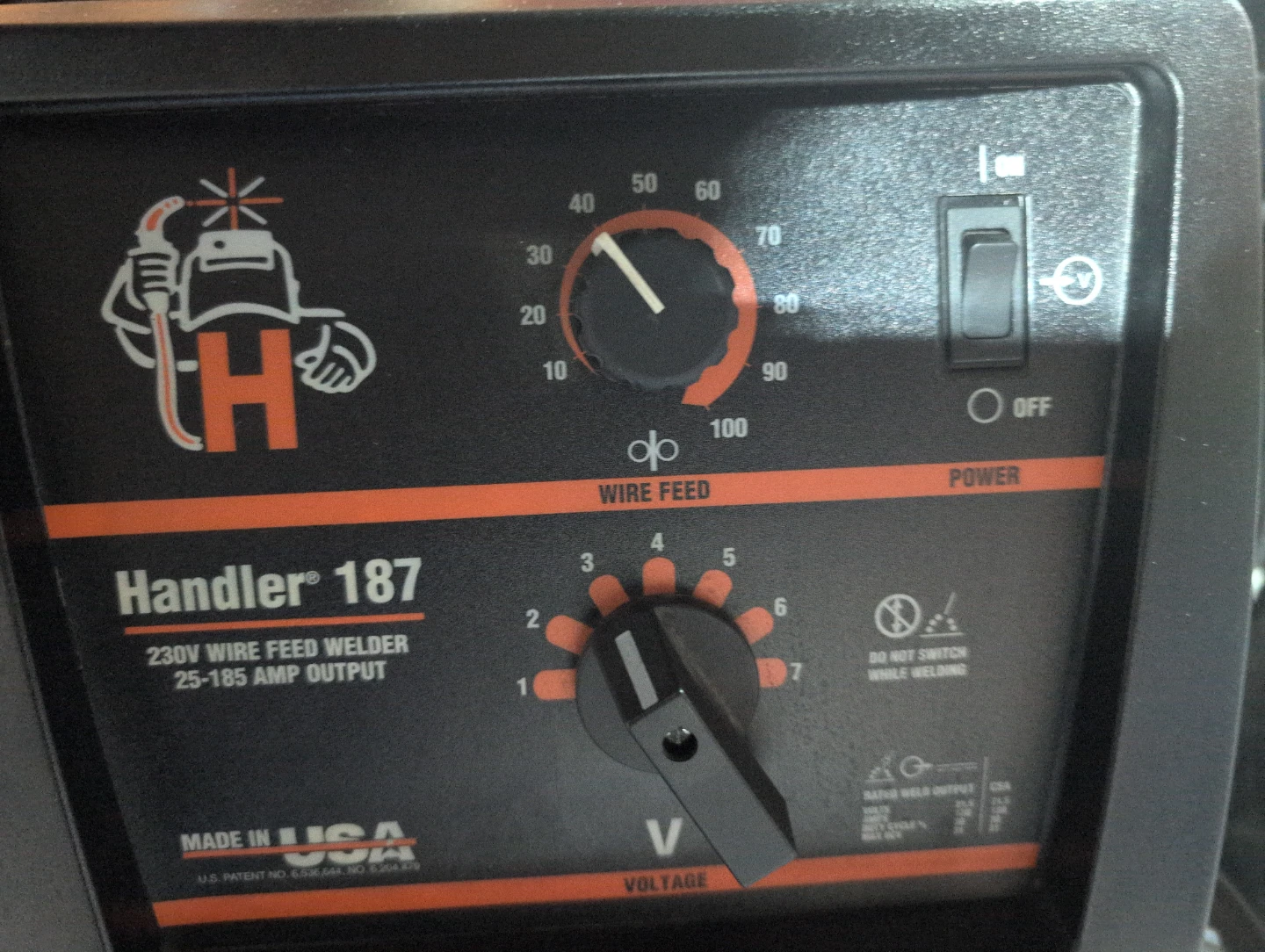Hobart Handler 187 230V Wire Feed Welder - photo 2