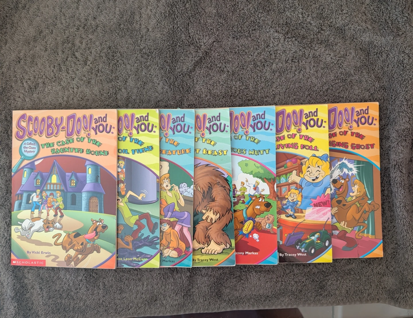 Scooby-Doo! and You! Collectible Clue Mystery Books (Set of 8)