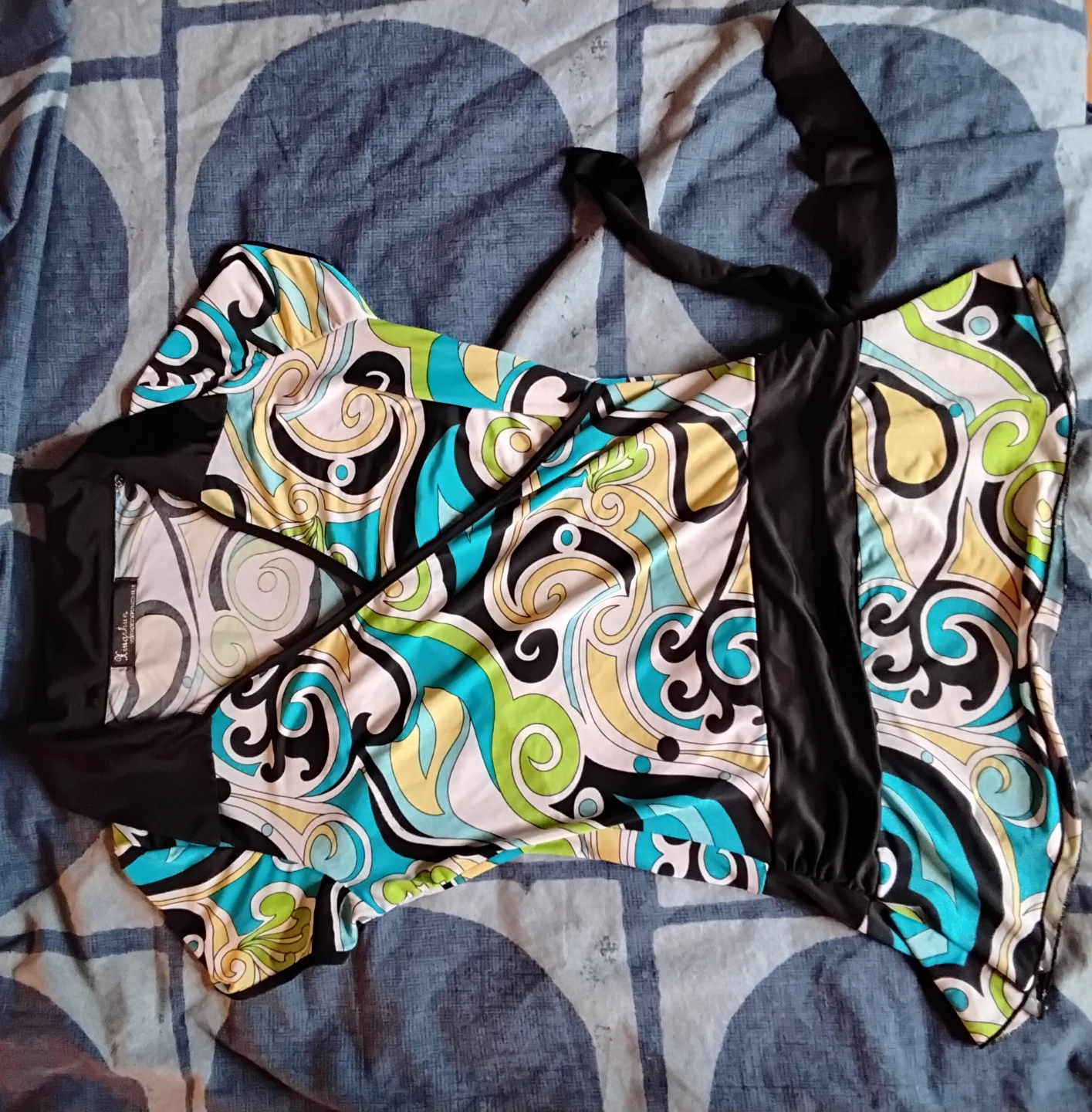 Y2k Graphic Print Top