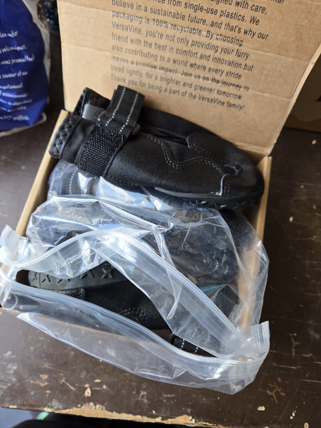 VersaVine Dog Shoes - Black - photo 2