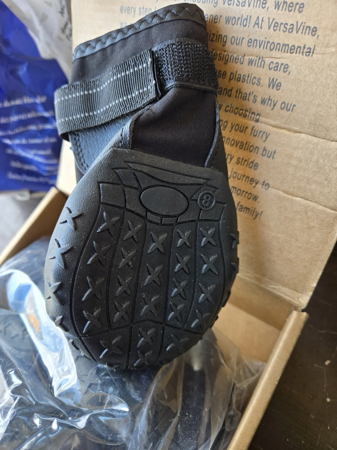 VersaVine Dog Shoes - Black - photo 4