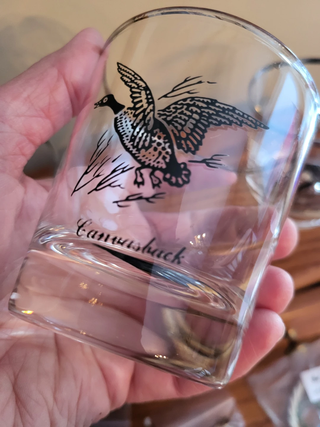 Set of 3 Vintage Whiskey Tumblers with Wildlife Prints - photo 3