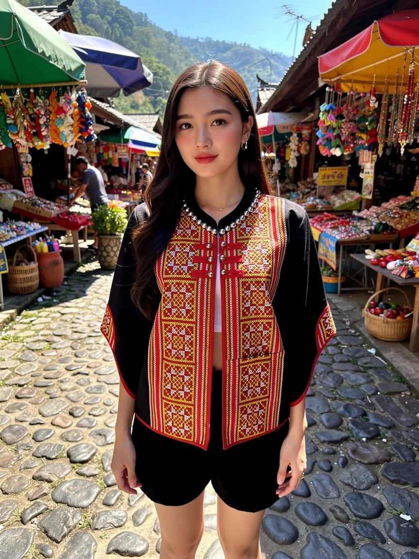 Handcrafted Ethnic Embroidered Hemp Jacket/ - photo 2
