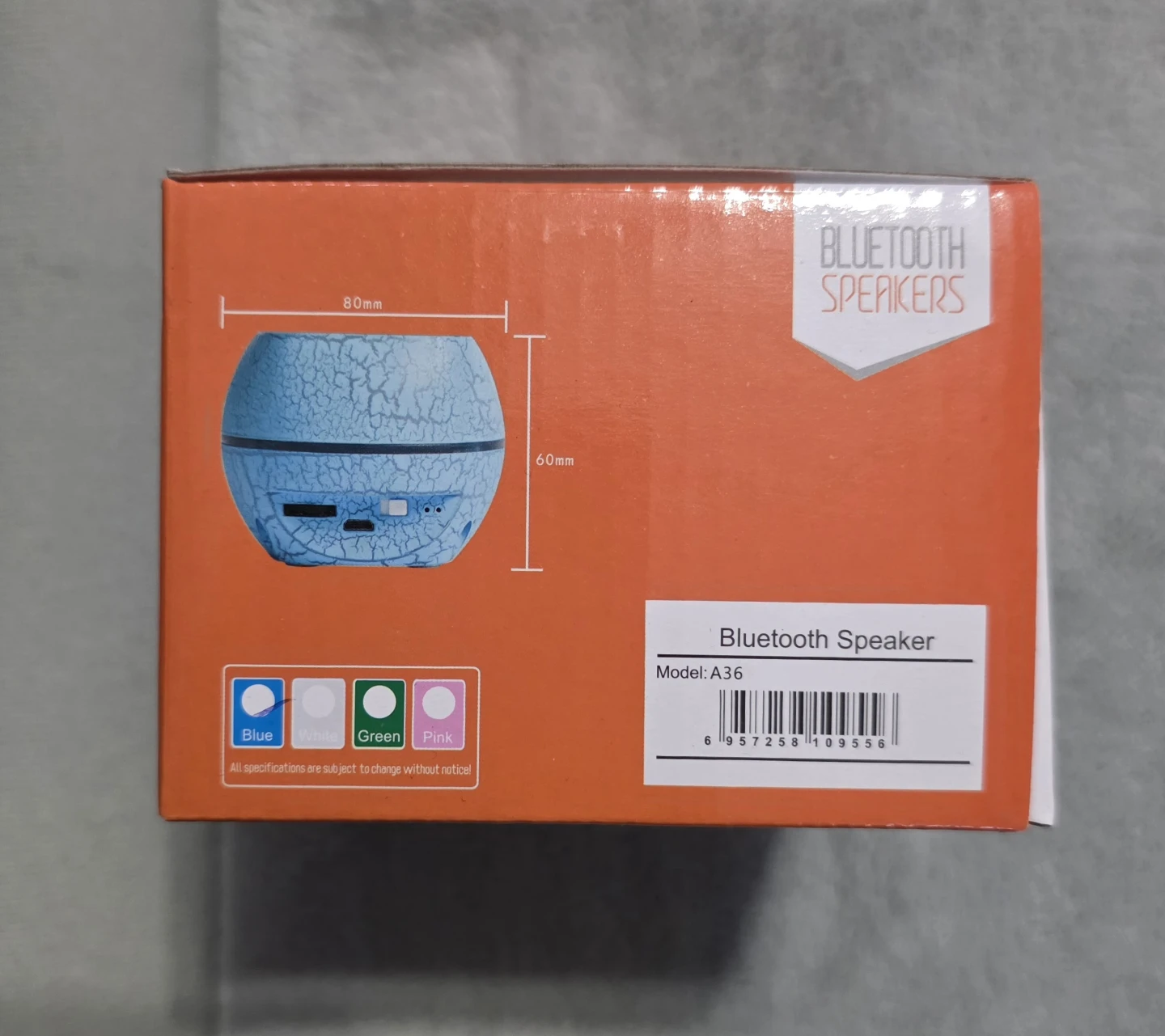 Sansui A36 Bluetooth Speaker - Blue - photo 2