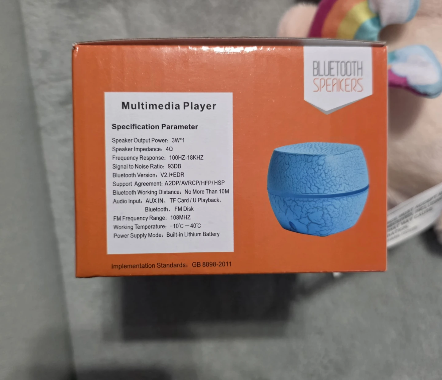 Sansui A36 Bluetooth Speaker - Blue - photo 4