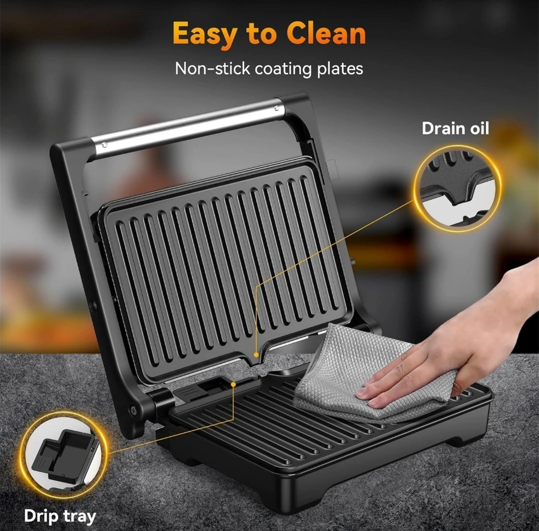 YASHE Multifunctional Sandwich Toaster & Grill 1200W - photo 2