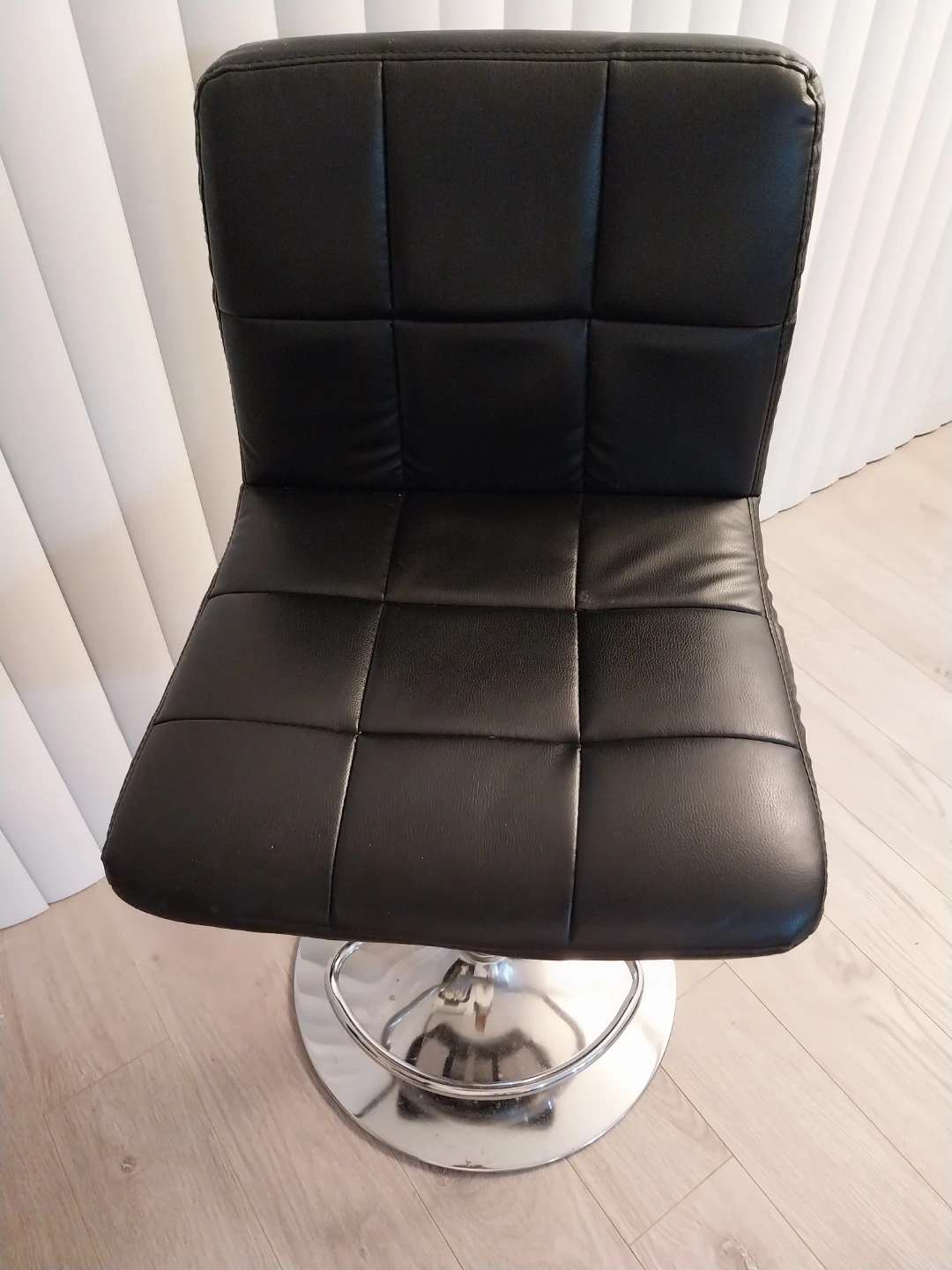Black Adjustable Bar Stool 🏆