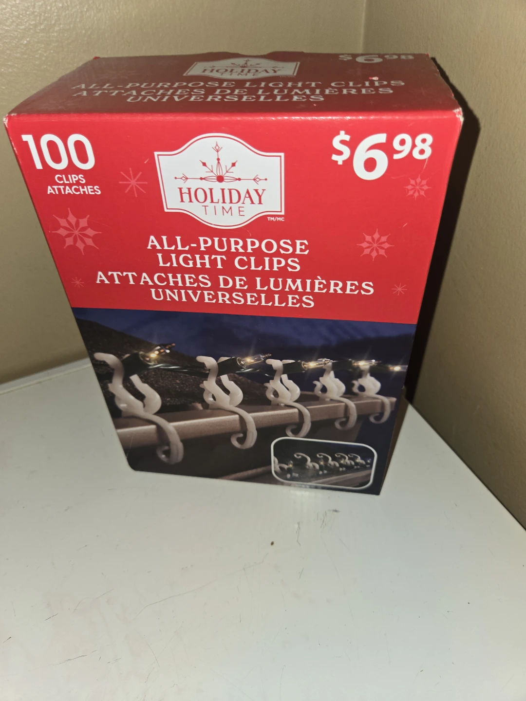 Holiday Time 100 All-Purpose Light Clips