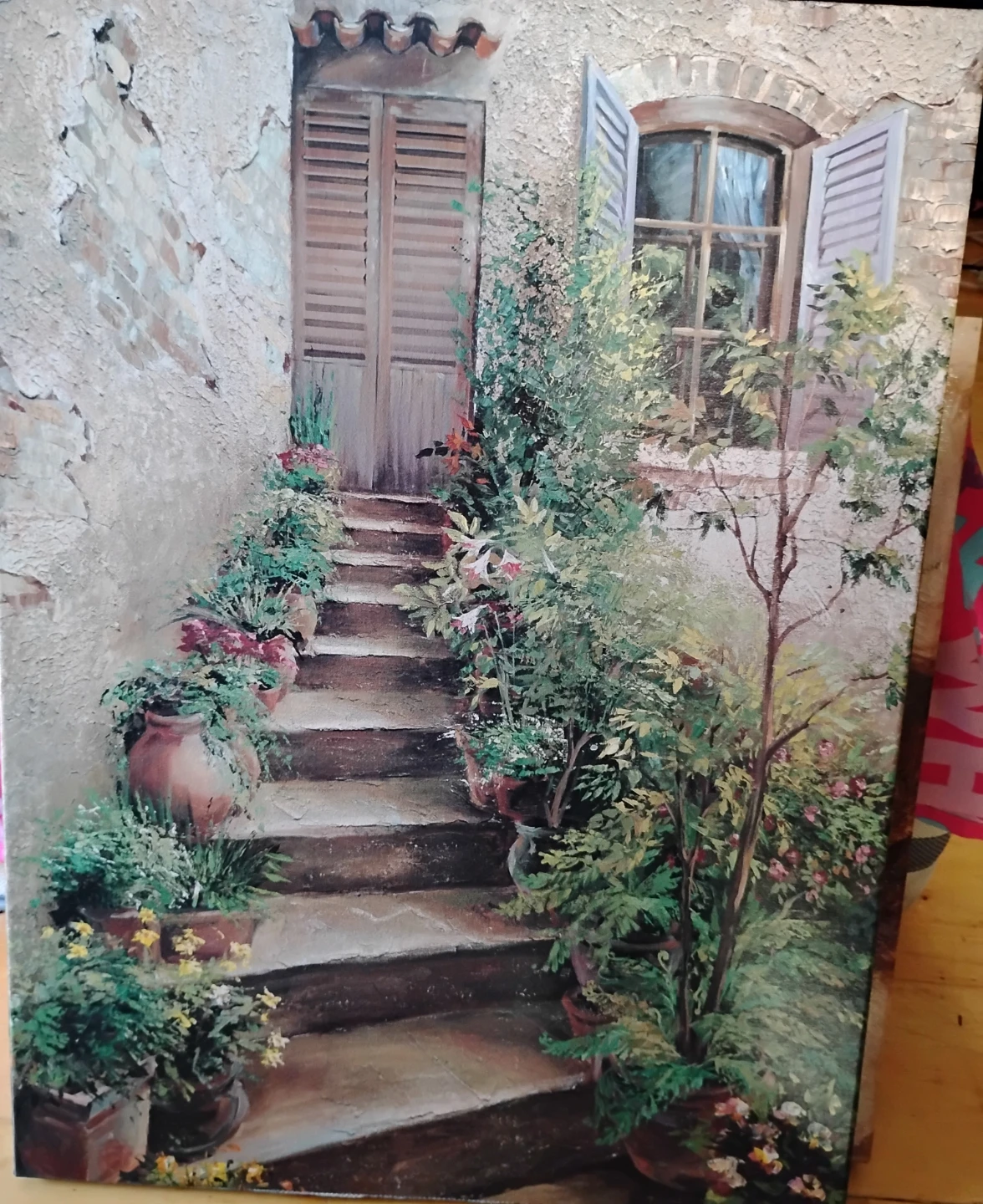 Vintage Landscape Painting - photo 3