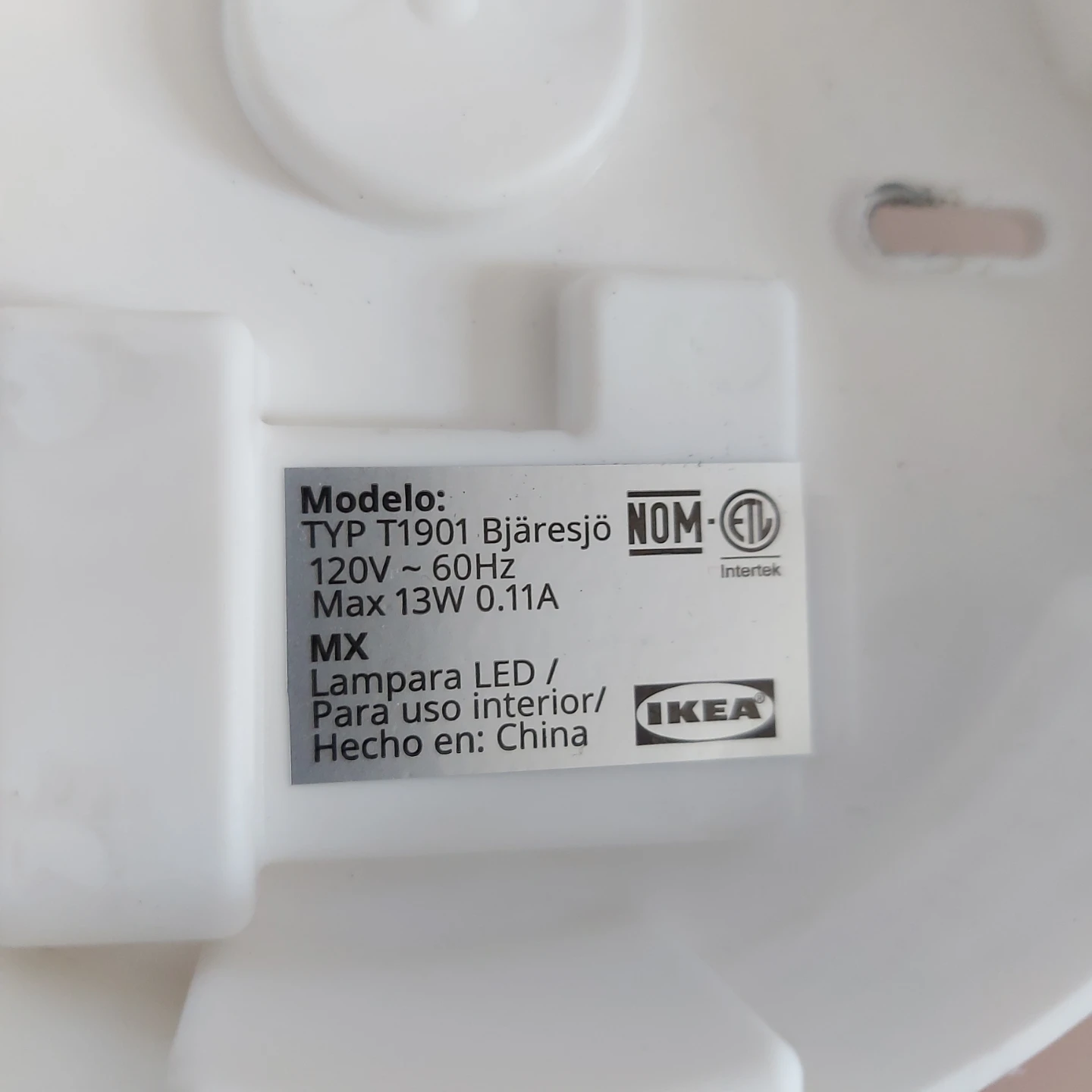IKEA Bärjesjö TYP T1901 Ceiling Lamp - photo 3