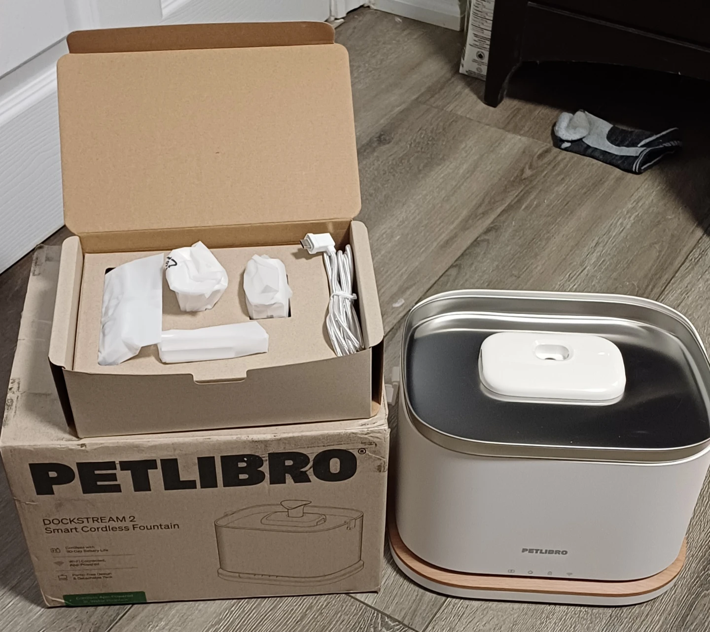 PETLIBRO DOCKSTREAM 2 Smart Cordless Fountain - photo 5