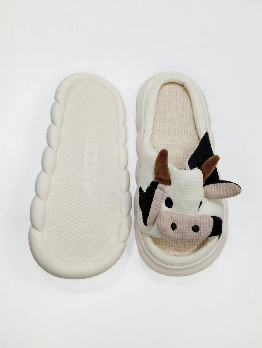 Cow Slippers