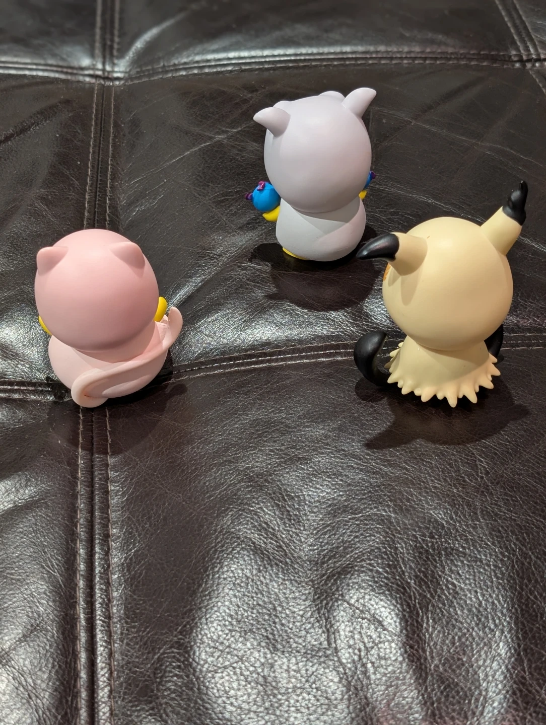 3 Pokemon Figures  3" Pikachu Poncho - Mew, Mimikyu, and Cubone - photo 2