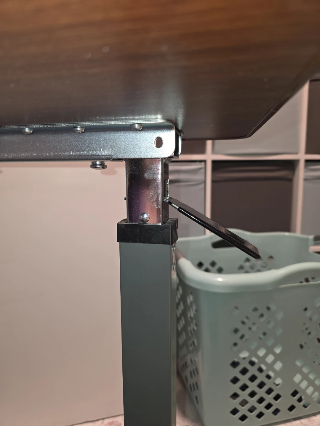 Adjustable over the bed hospital table - photo 2
