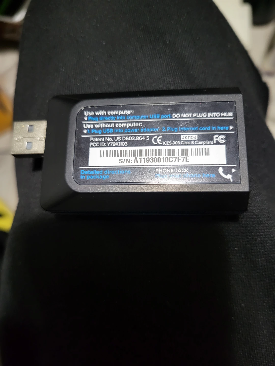 magicJack USB VoIP Phone Adapter - photo 3