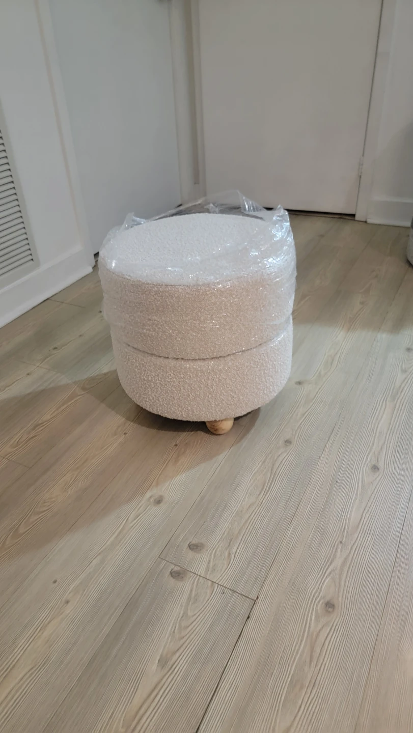 Gret Ottoman. New still wrapped in plastic
