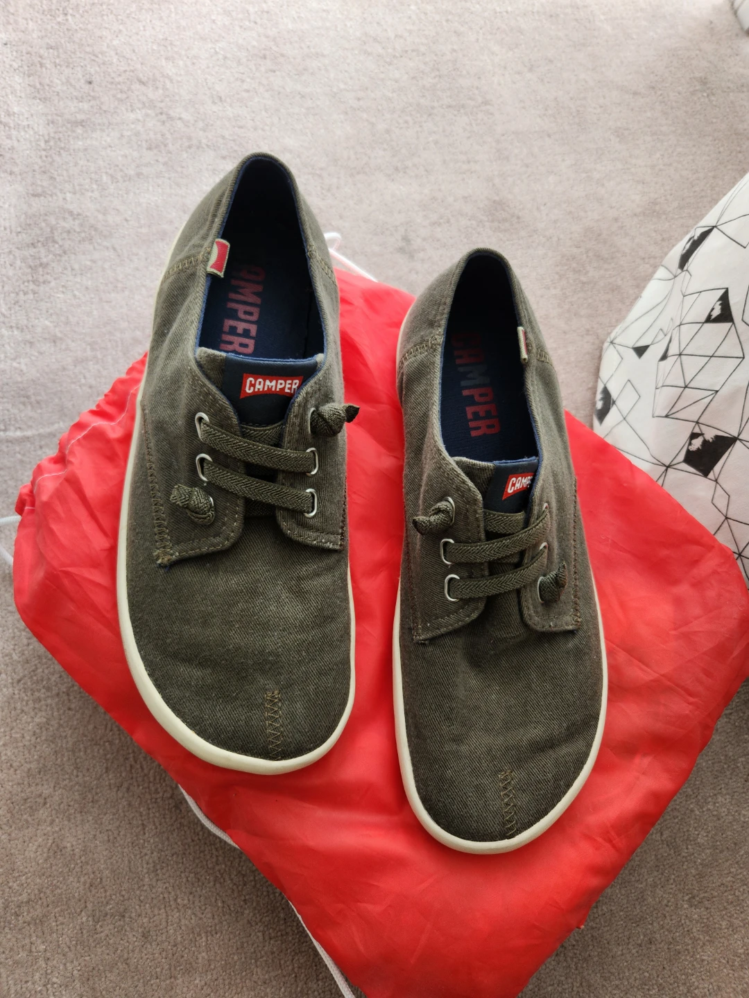 Camper Canvas Sneakers - Olive