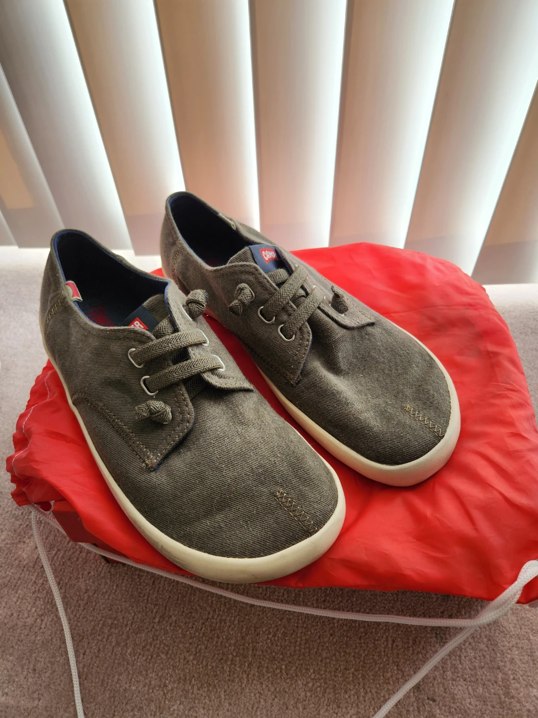 Camper Canvas Sneakers - Olive - photo 2