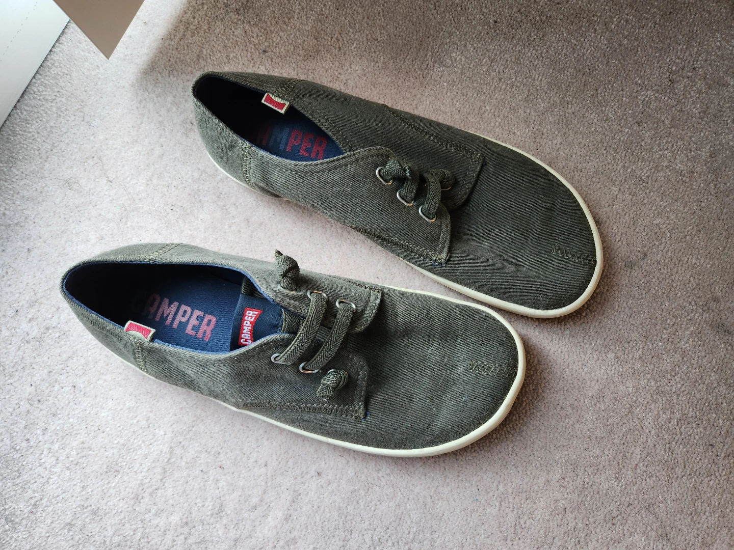 Camper Canvas Sneakers - Olive - photo 4