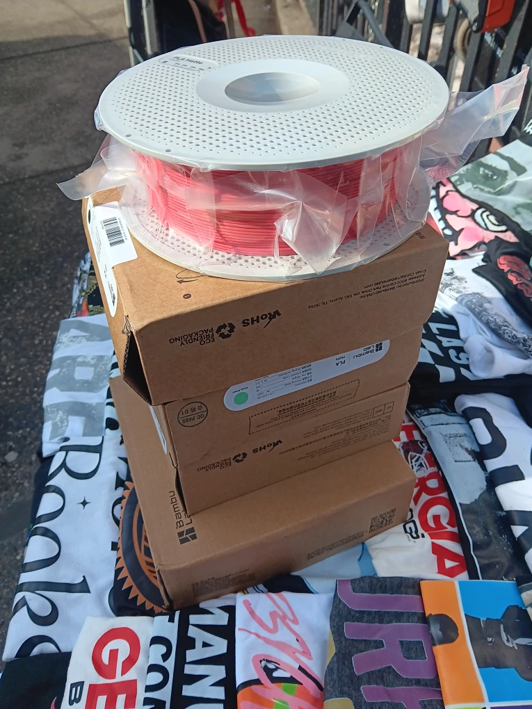 bundle of 5 Bambu Lab Matte Filaments 🔴, ⚪️, 🟡,🟢 ,⚫️ - photo 5