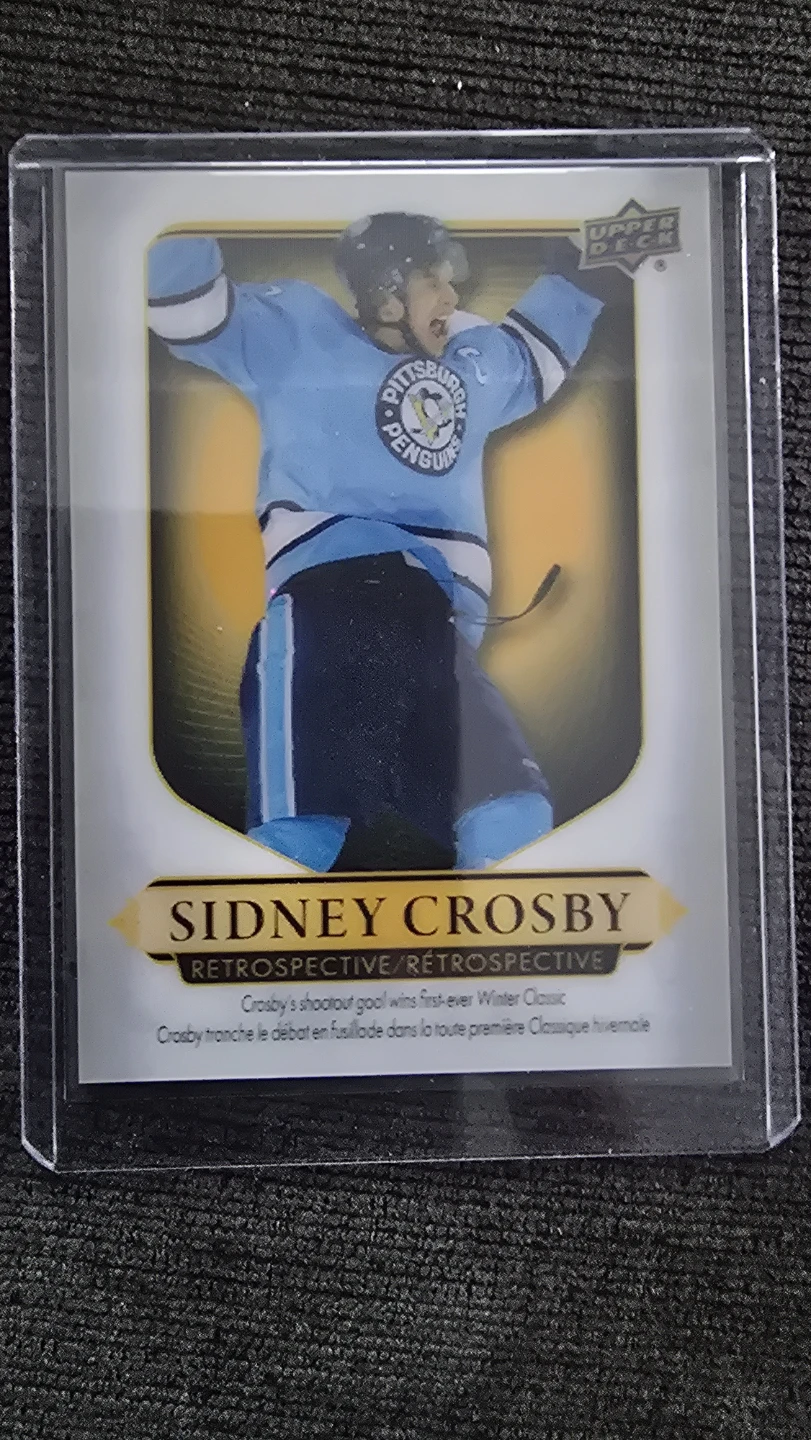Sidney Crosby Retrospective Hockey Card