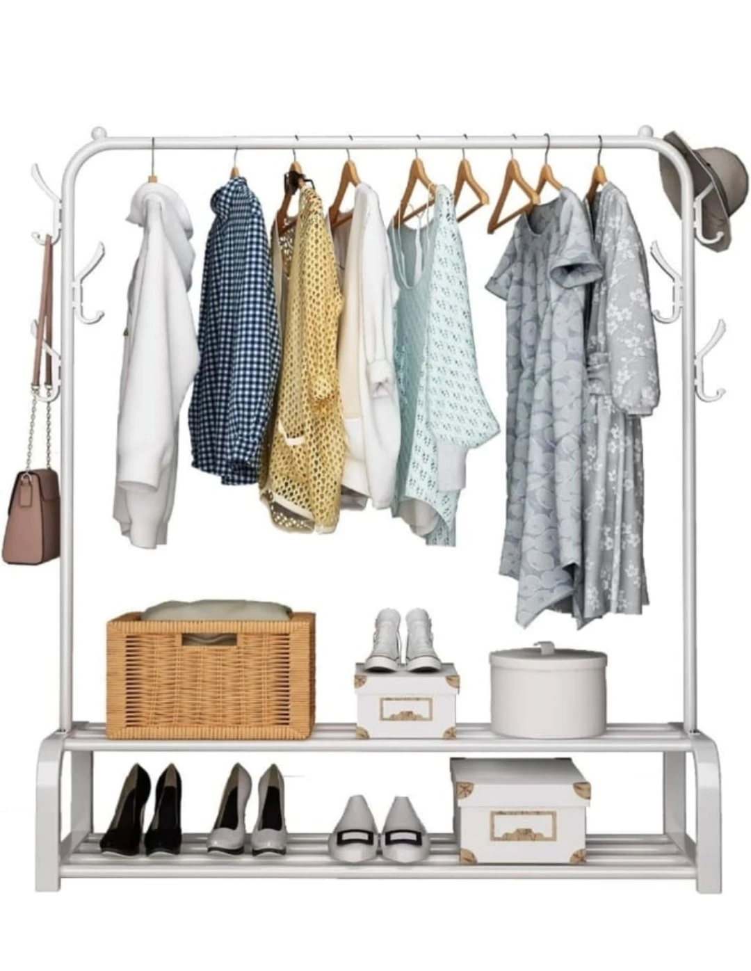 Moving out sale: Garment Rack storage, cloth hanger - photo 2