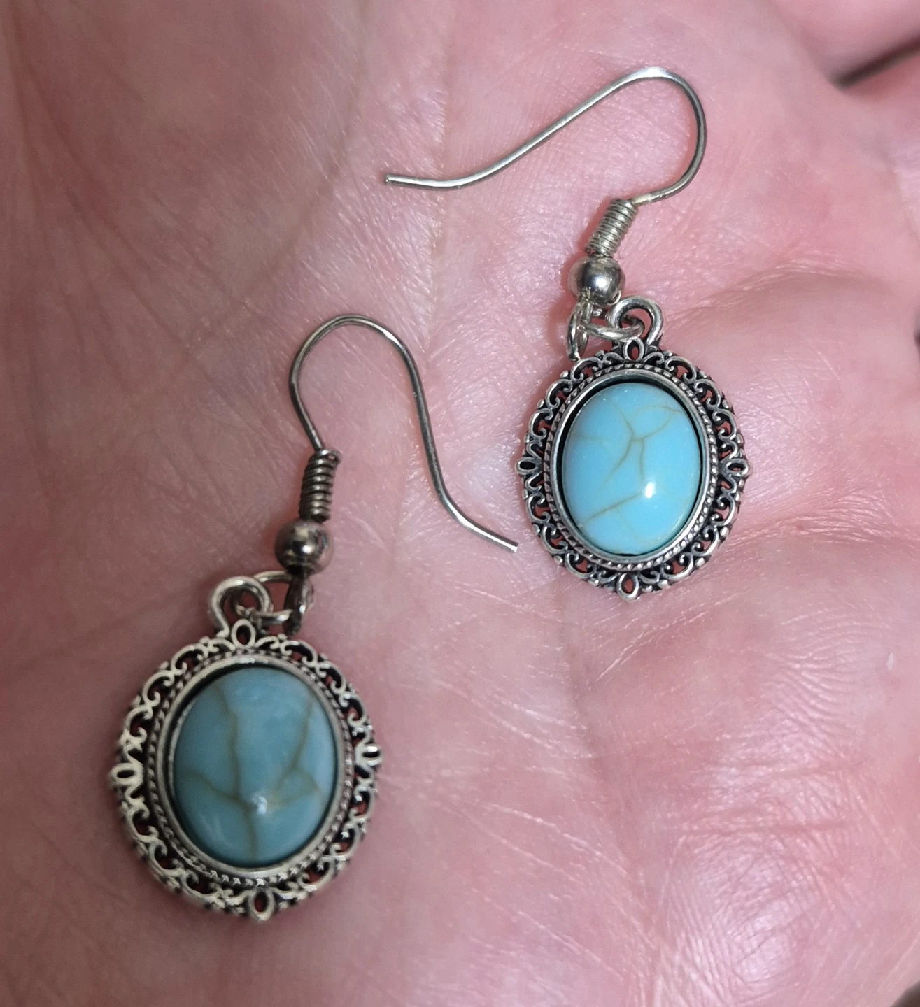 Turquoise Dangle Earrings