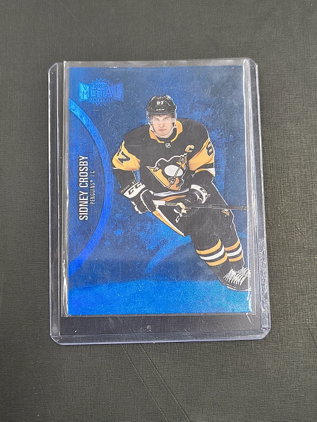 Sidney Crosby 2021-22 NHL Metal Universe Card