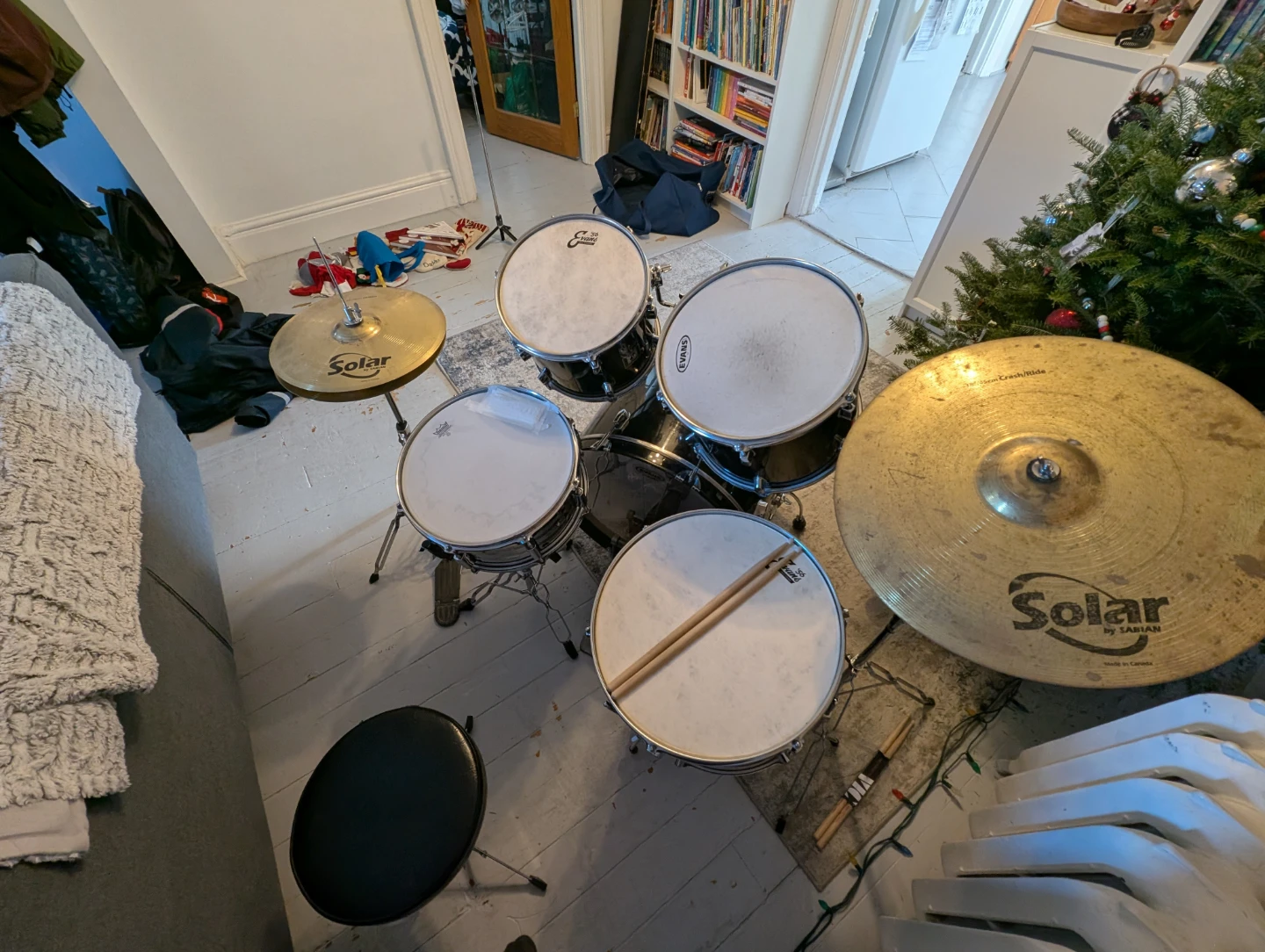 Sonor 125th Anniversary with Pearl snare Drum - photo 5