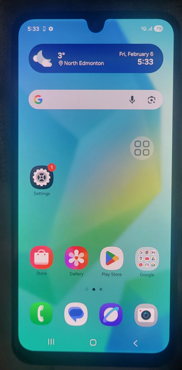 Samsung Galaxy A165M Smartphone