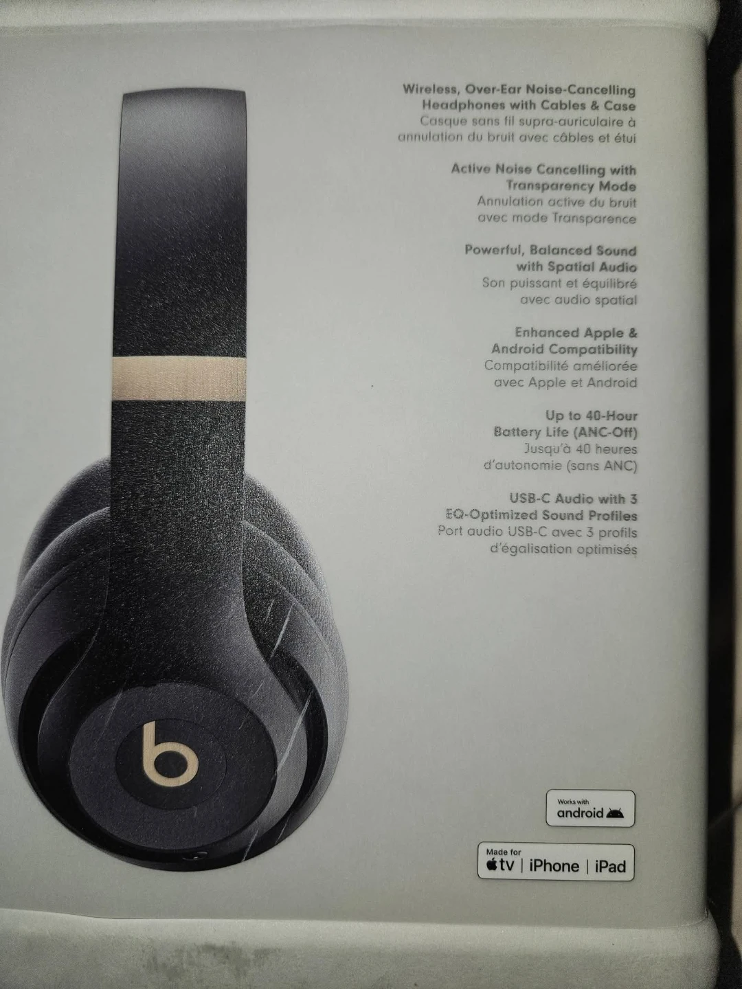 Beats Studio Pro Exclusive Black and Gold Headphones - photo 2