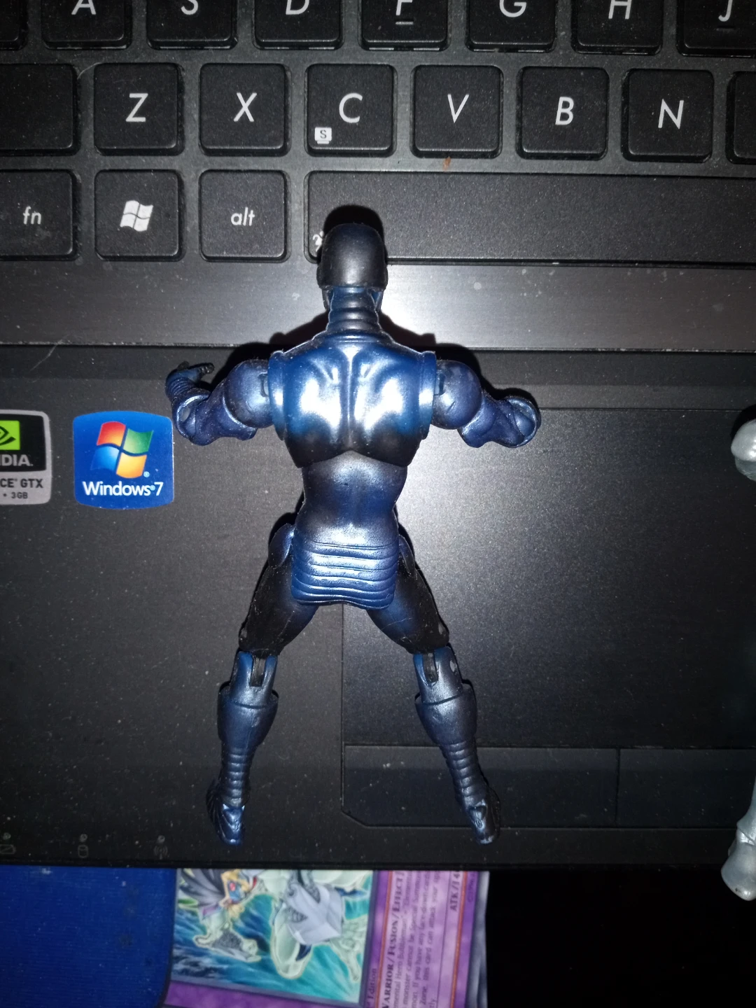 Super Rare Marvel Universe, Black Iron Man Action Figure - photo 3