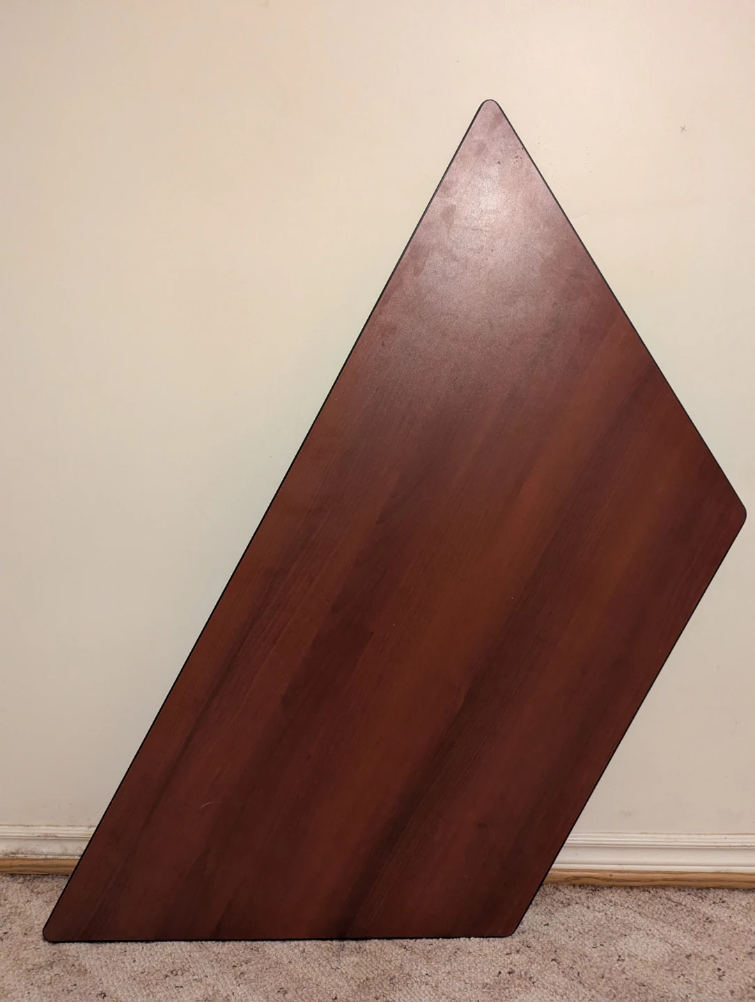 Corner Desk with Black Metal Legs - photo 3