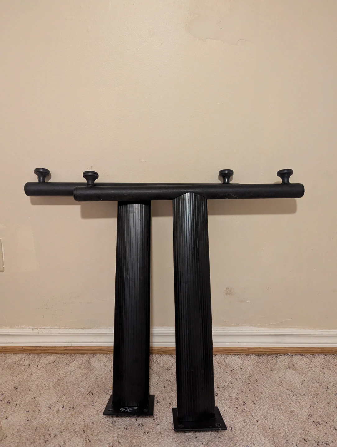 Corner Desk with Black Metal Legs - photo 4