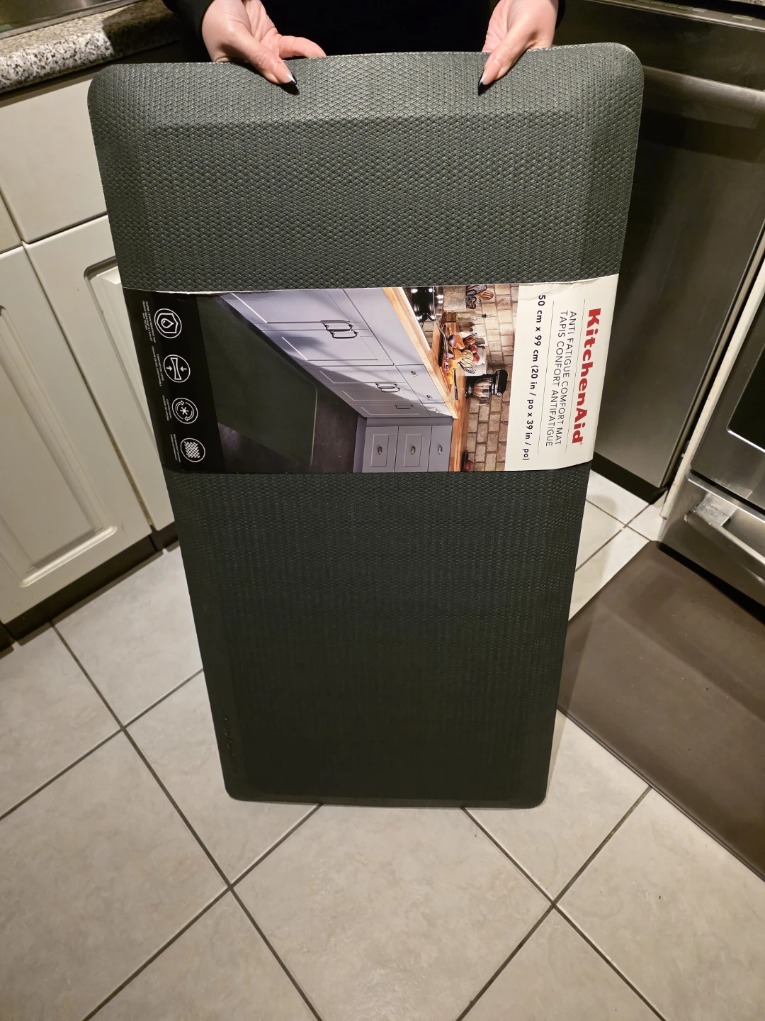 KitchenAid Anti Fatigue Comfort Mat - Dark Grey