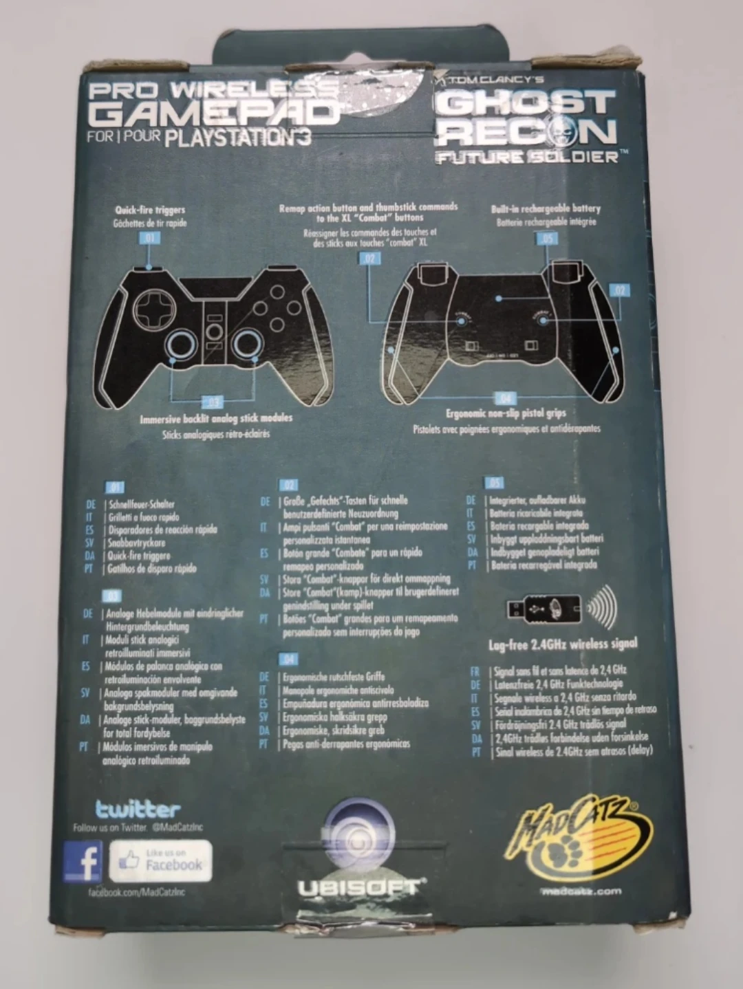 Mad Catz PRO Wireless Gamepad for PlayStation 3 - photo 2