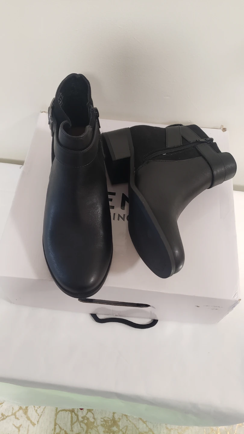 Brand new Pennington Women's Leather Ankle Black Boots - photo 4