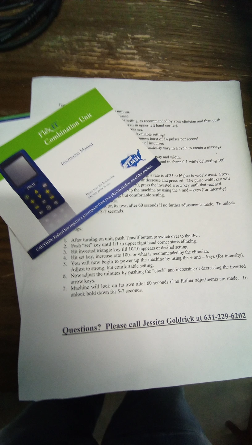 EMSI Flex-IT Combination Unit TENS/IFC - photo 4
