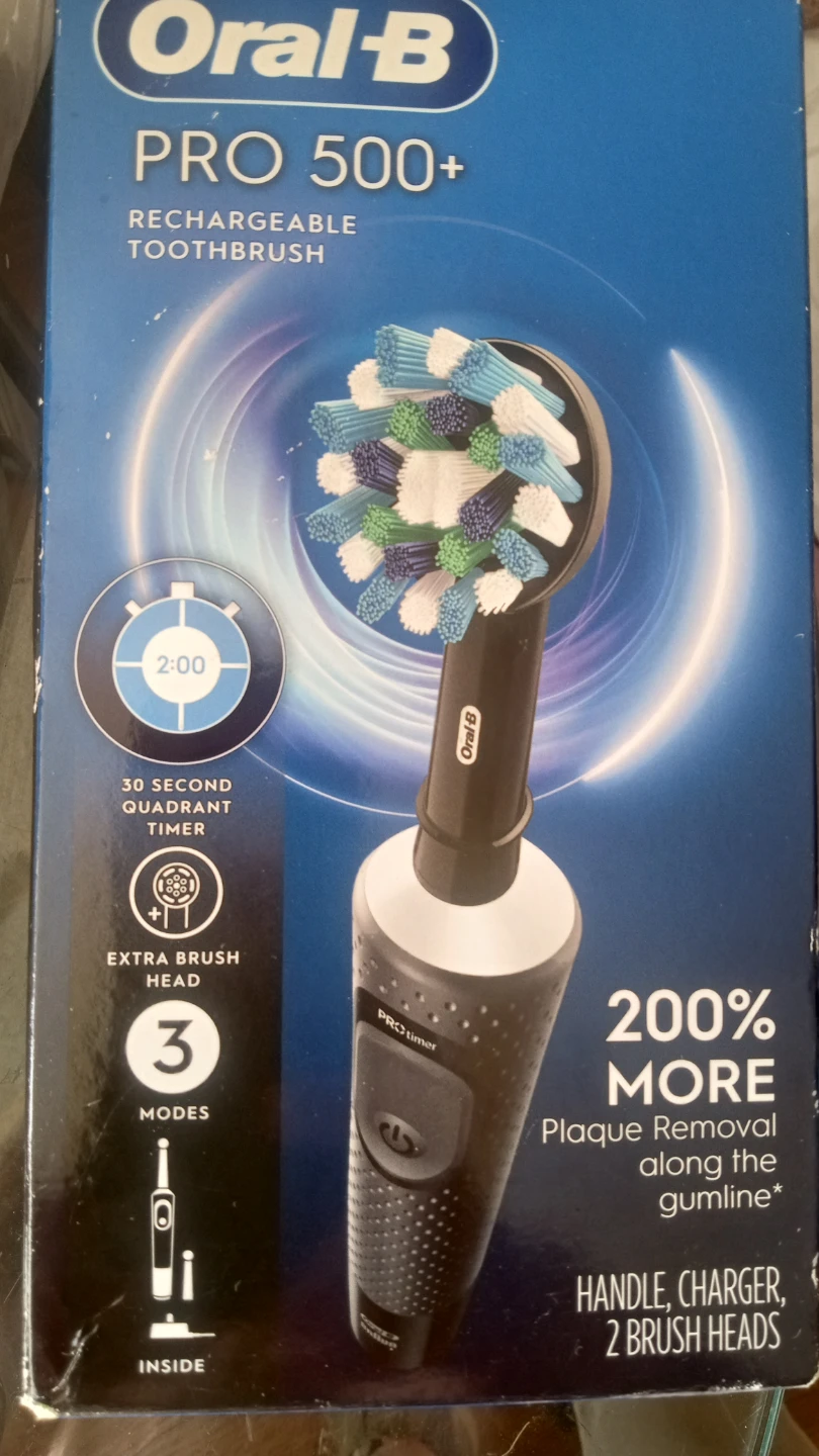 Oral-B Pro 500+ Rechargeable Toothbrush