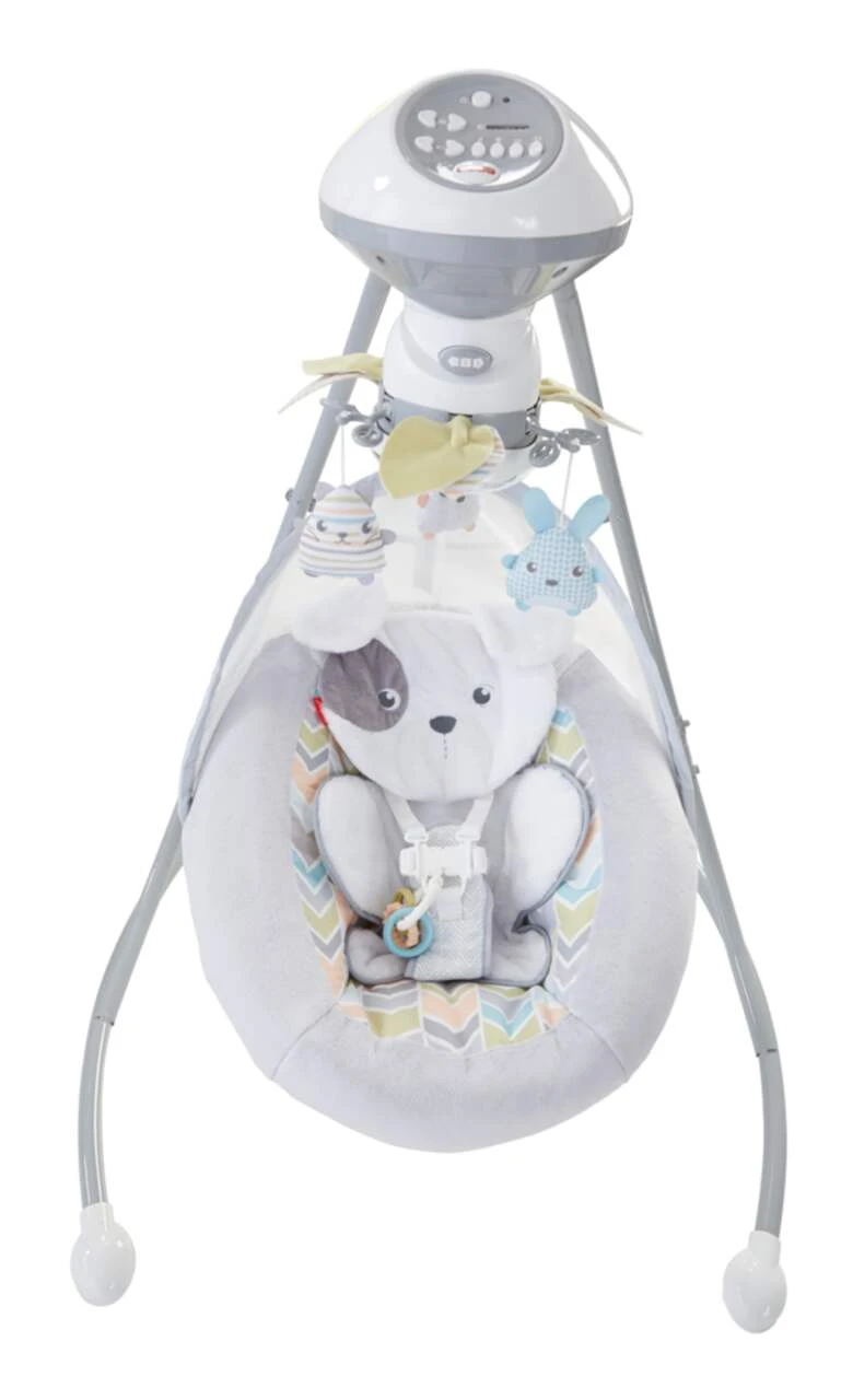 Fisher-Price Sweet Snugapuppy Dreams Cradle 'n Swing