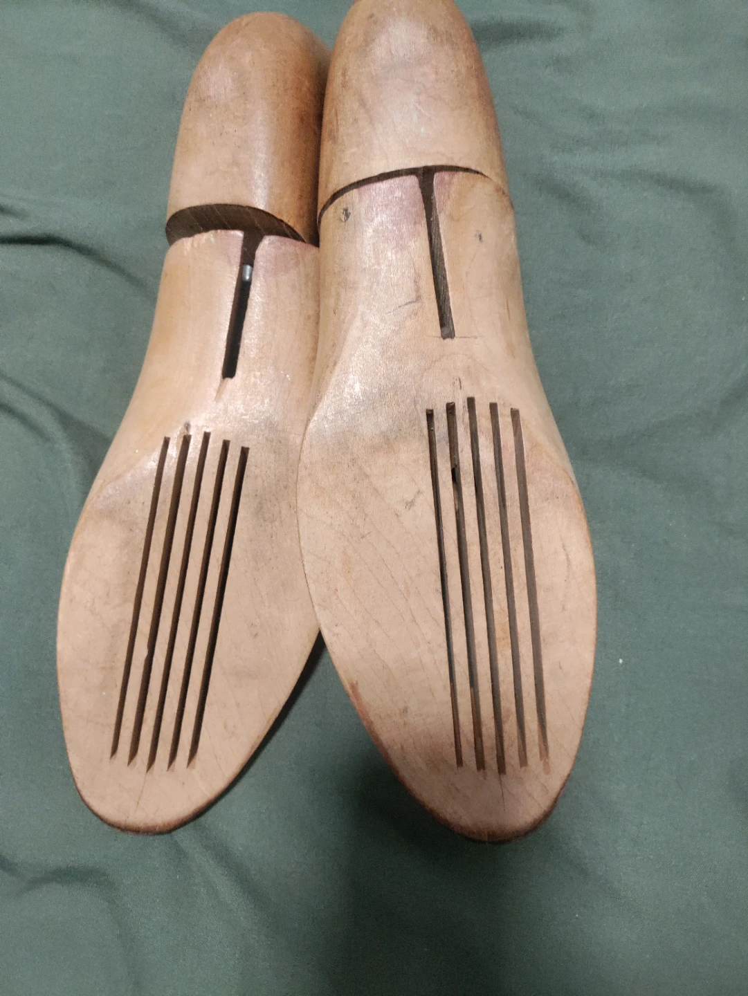 Vintage Wooden Shoe Trees - photo 2