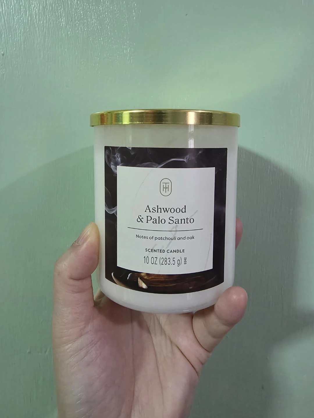 Threshold Ashwood & Palo Santo Scented Candle