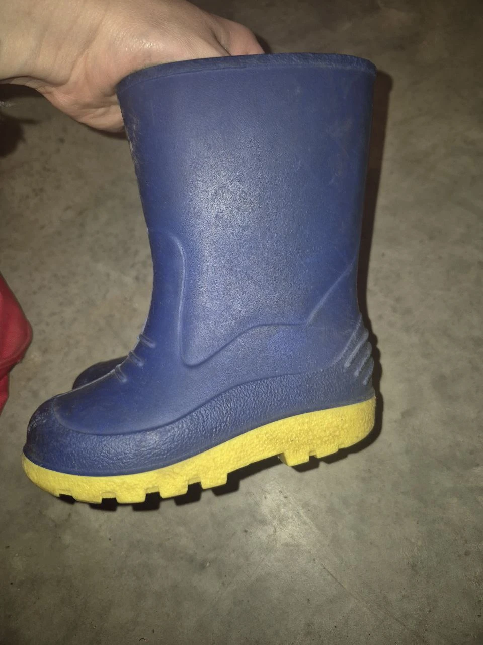 Blue Rain Boots - Size 7