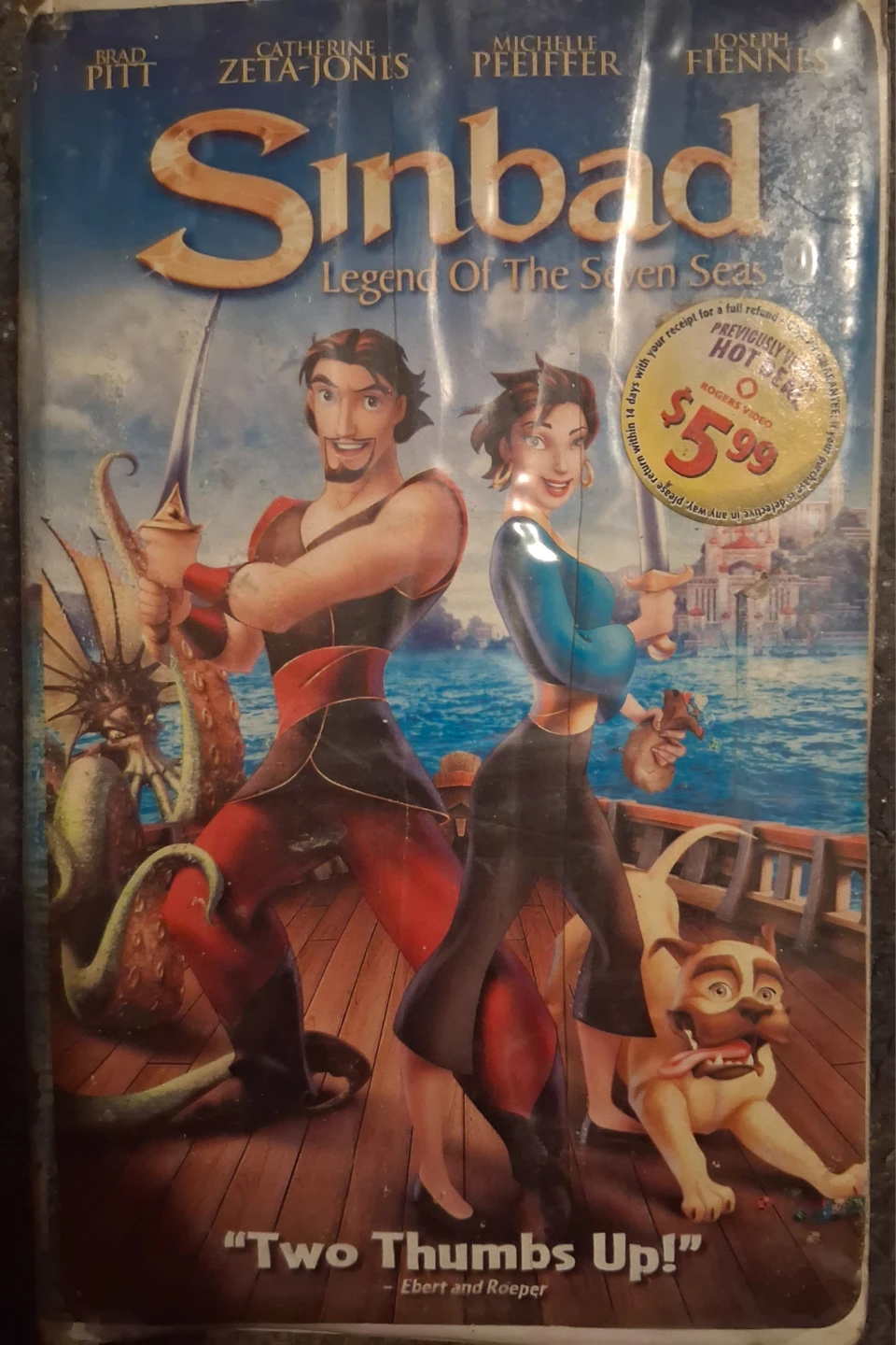 Sinbad: Legend of the Seven Seas VHS