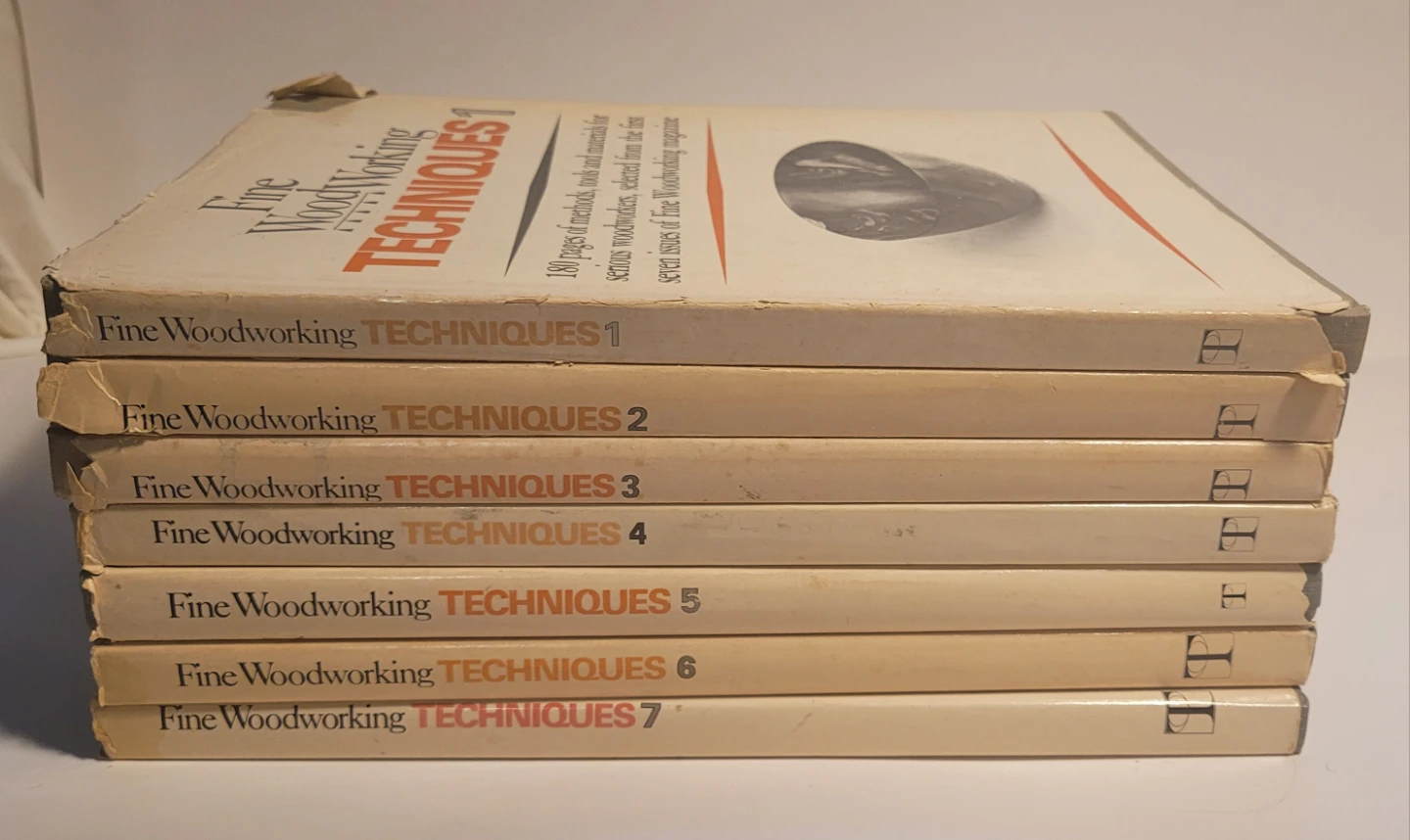 Fine Woodworking Techniques Book Set 1-7