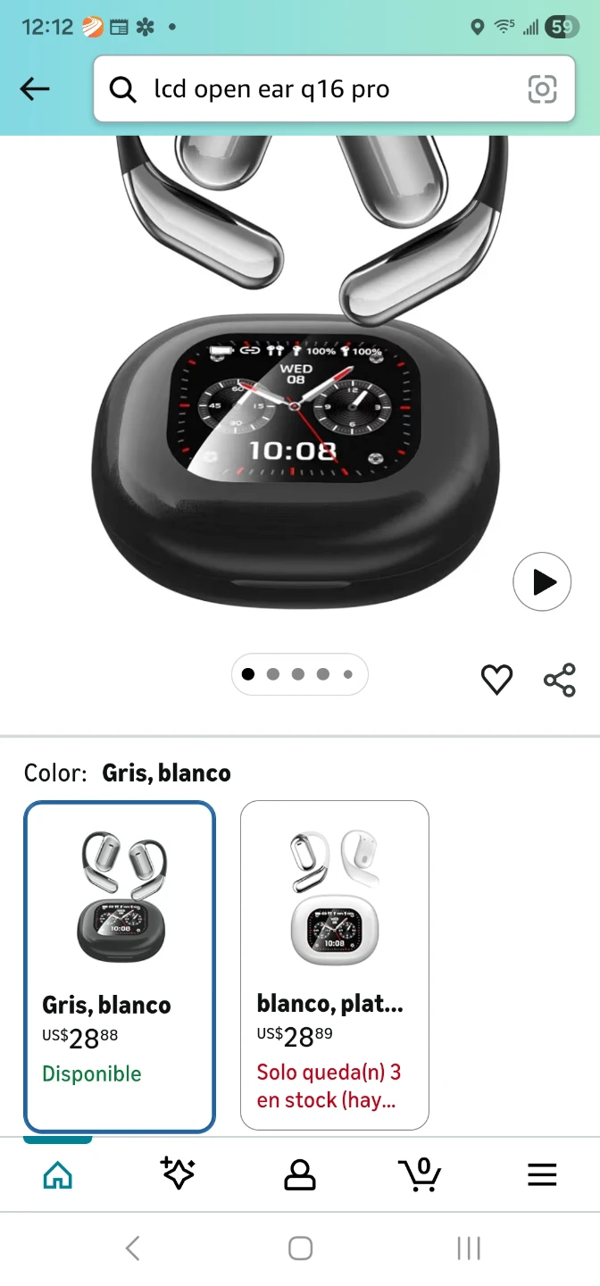 FYNK YYK-Q16 Pro LCD Open-Ear True-Wireless Earbuds
