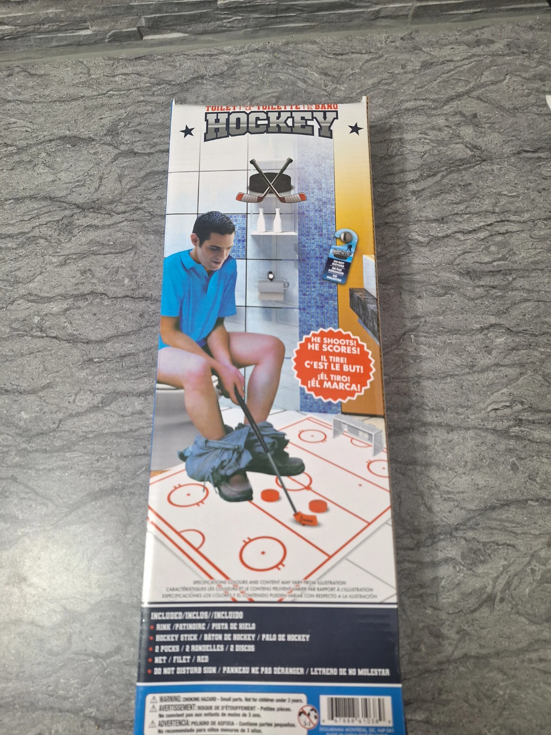 Toilet Hockey Game