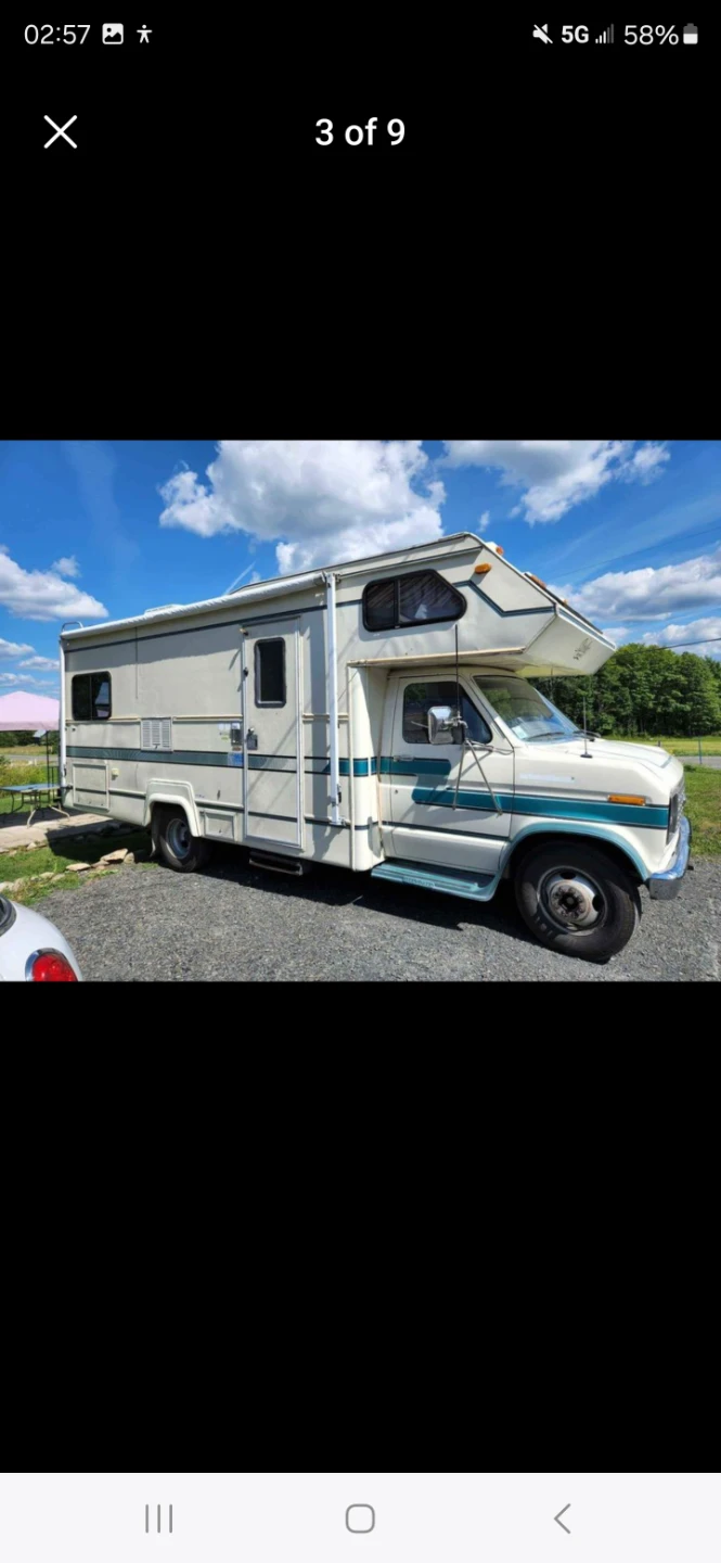Class C RV Camper - Ford E350 1988 - photo 2