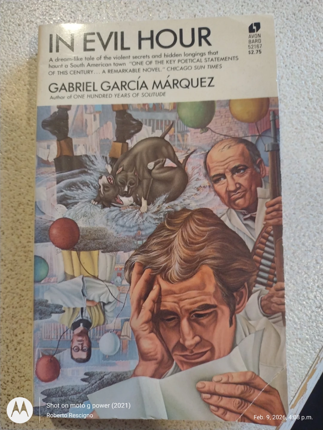 In Evil Hour by Gabriel García Márquez - Paperback Book
