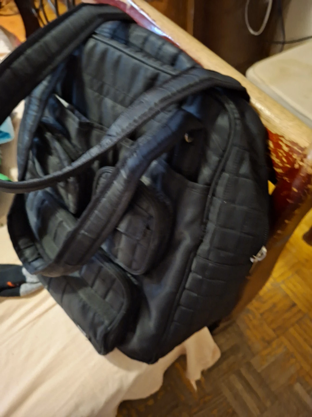 Lug Black Quilted Shoulder Bag❤️ - photo 2